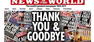 News Of The World Says Goodbye