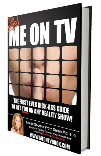 Me On TV casting book