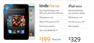 Amazon battles Apple iPad mini with Kindle Fire HD campaign