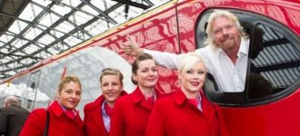Virgin wins train battle : Richard Branson announces victory