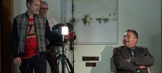 Robert Downey Jr. walks out of Channel 4 interview