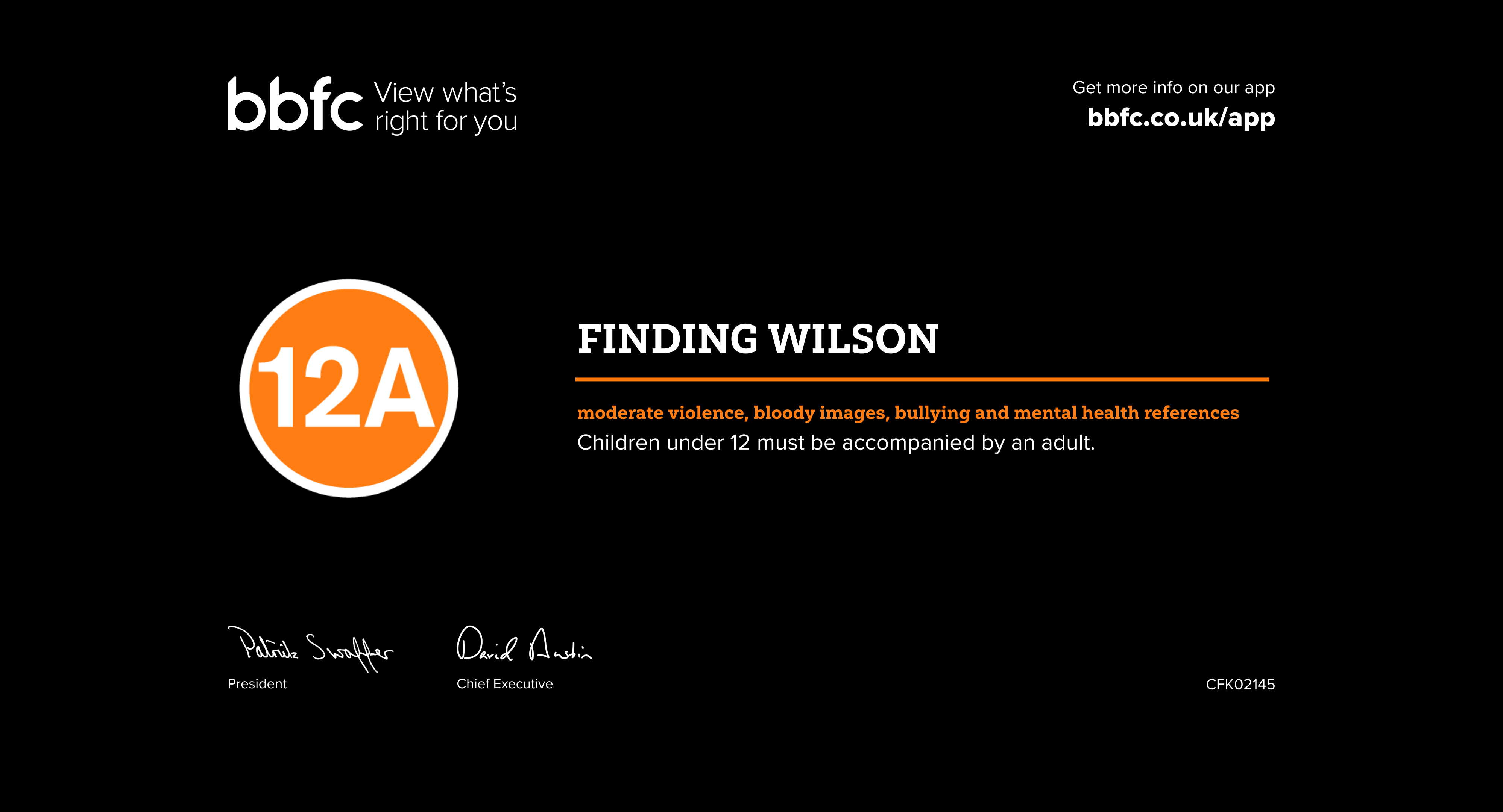 Finding-Wilson-BBFC-certificate